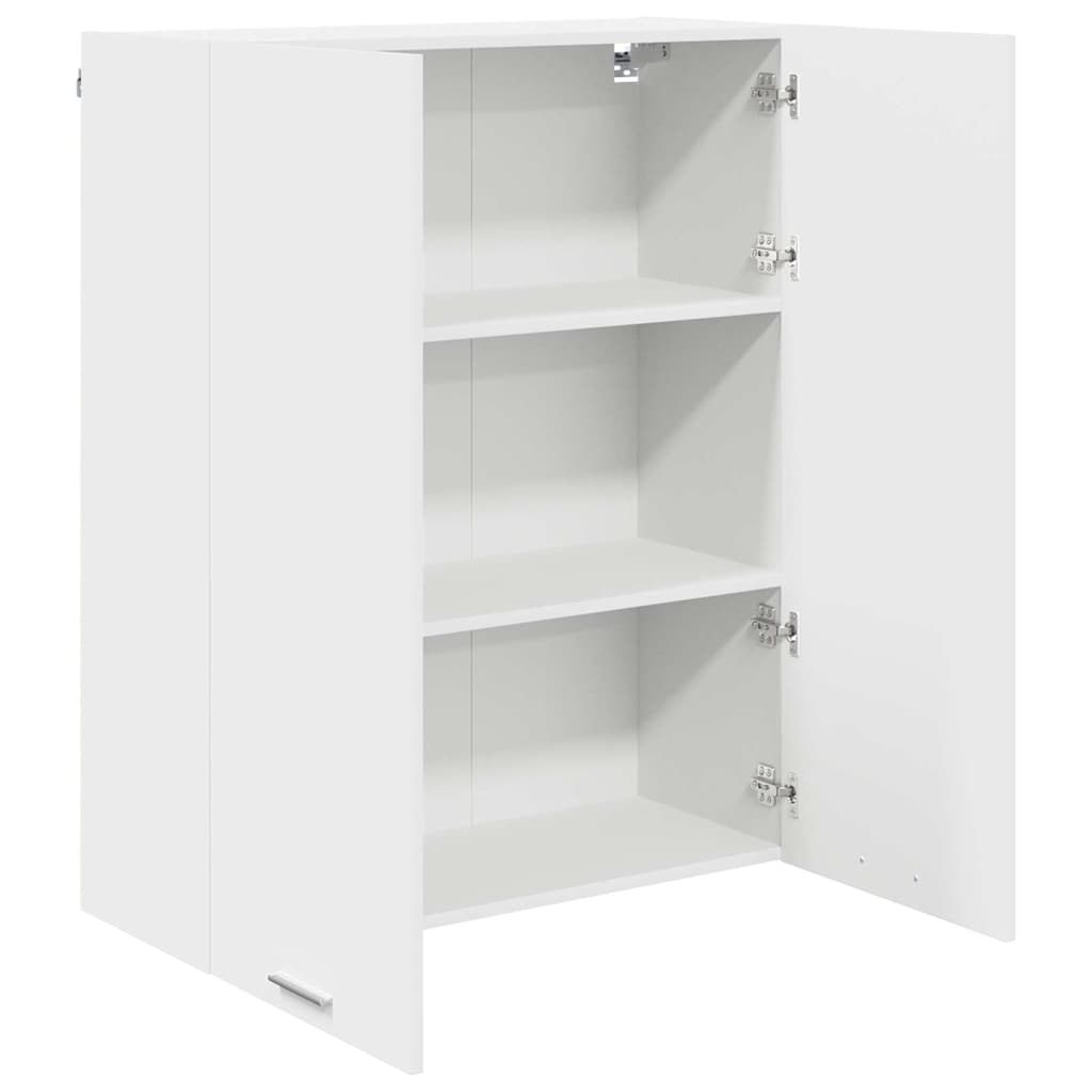 Hangkast met opslag Wit 80 x 31 x 100 cm Bewerkt hout is nu te koop bij PeponiXL, paradijselijk wonen!