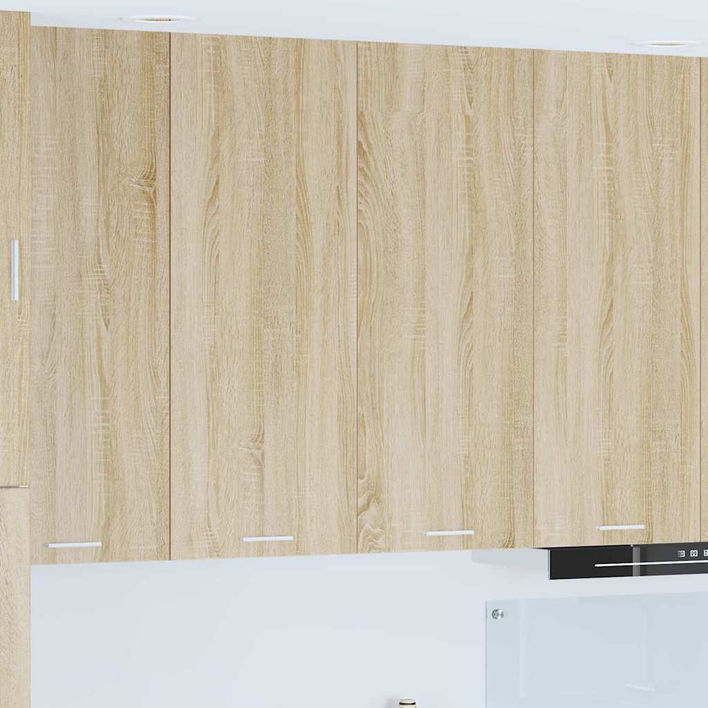 Hangkast met opslag Sonoma Eiken 80 x 31 x 100 cm Bewerkt hout is nu te koop bij PeponiXL, paradijselijk wonen!