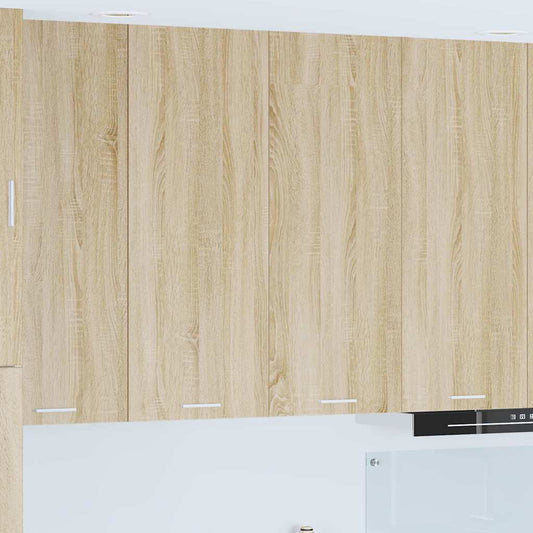 Hangkast met opslag Sonoma Eiken 80 x 31 x 100 cm Bewerkt hout is nu te koop bij PeponiXL, paradijselijk wonen!