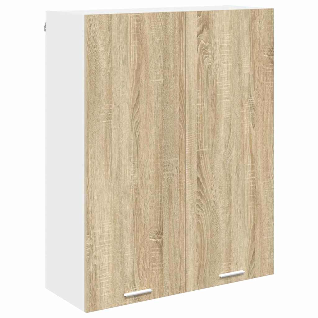Hangkast met opslag Sonoma Eiken 80 x 31 x 100 cm Bewerkt hout is nu te koop bij PeponiXL, paradijselijk wonen!