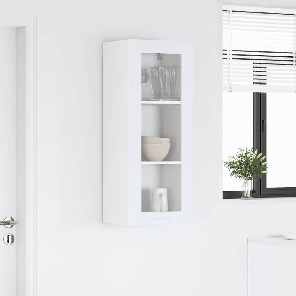 Hangkast met opslag Wit 40 x 31 x 100 cm Bewerkt hout is nu te koop bij PeponiXL, paradijselijk wonen!