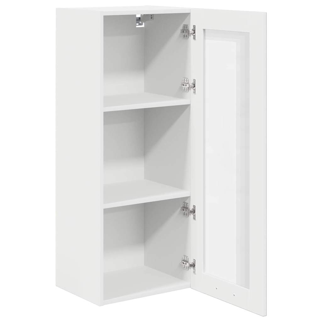 Hangkast met opslag Wit 40 x 31 x 100 cm Bewerkt hout is nu te koop bij PeponiXL, paradijselijk wonen!