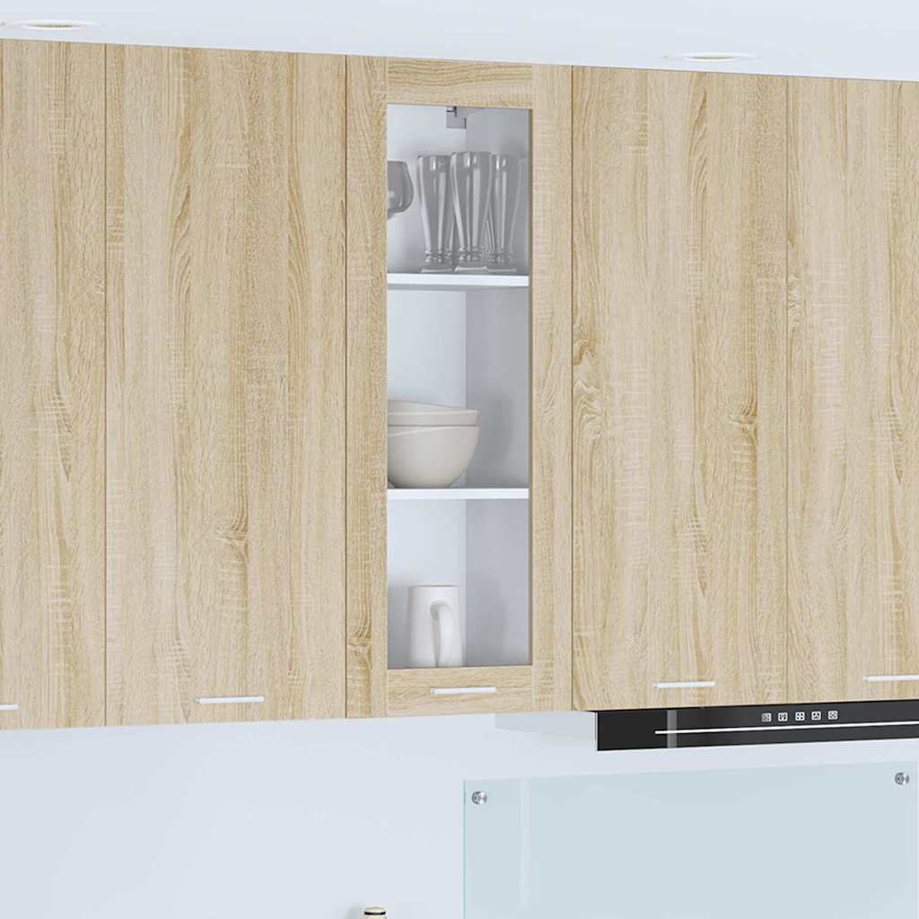 Hangkast met opslag Sonoma Eiken 40 x 31 x 100 cm Bewerkt hout is nu te koop bij PeponiXL, paradijselijk wonen!