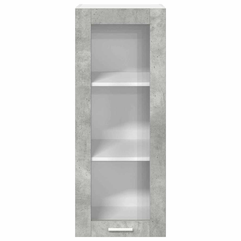 Hangkast met opslag Beton Grijs 40 x 31 x 100 cm Bewerkt hout is nu te koop bij PeponiXL, paradijselijk wonen!