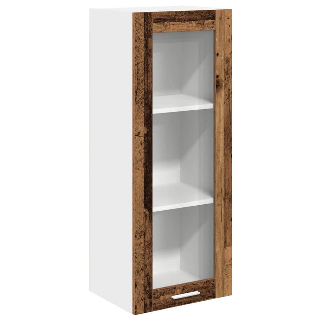 Hangkast met opslag Oudhout 40 x 31 x 100 cm Bewerkt hout is nu te koop bij PeponiXL, paradijselijk wonen!