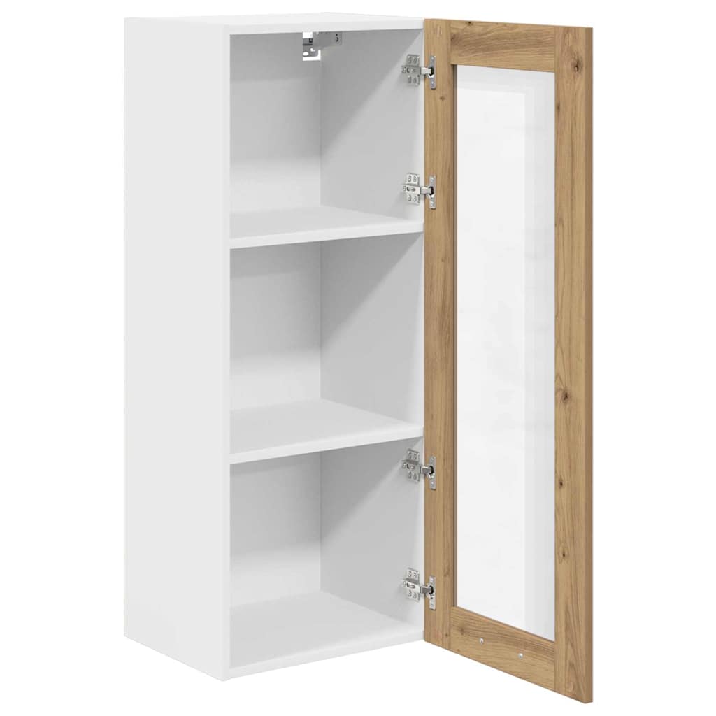 Hangkast met opslag Artisan Eiken 40 x 31 x 100 cm Bewerkt hout is nu te koop bij PeponiXL, paradijselijk wonen!