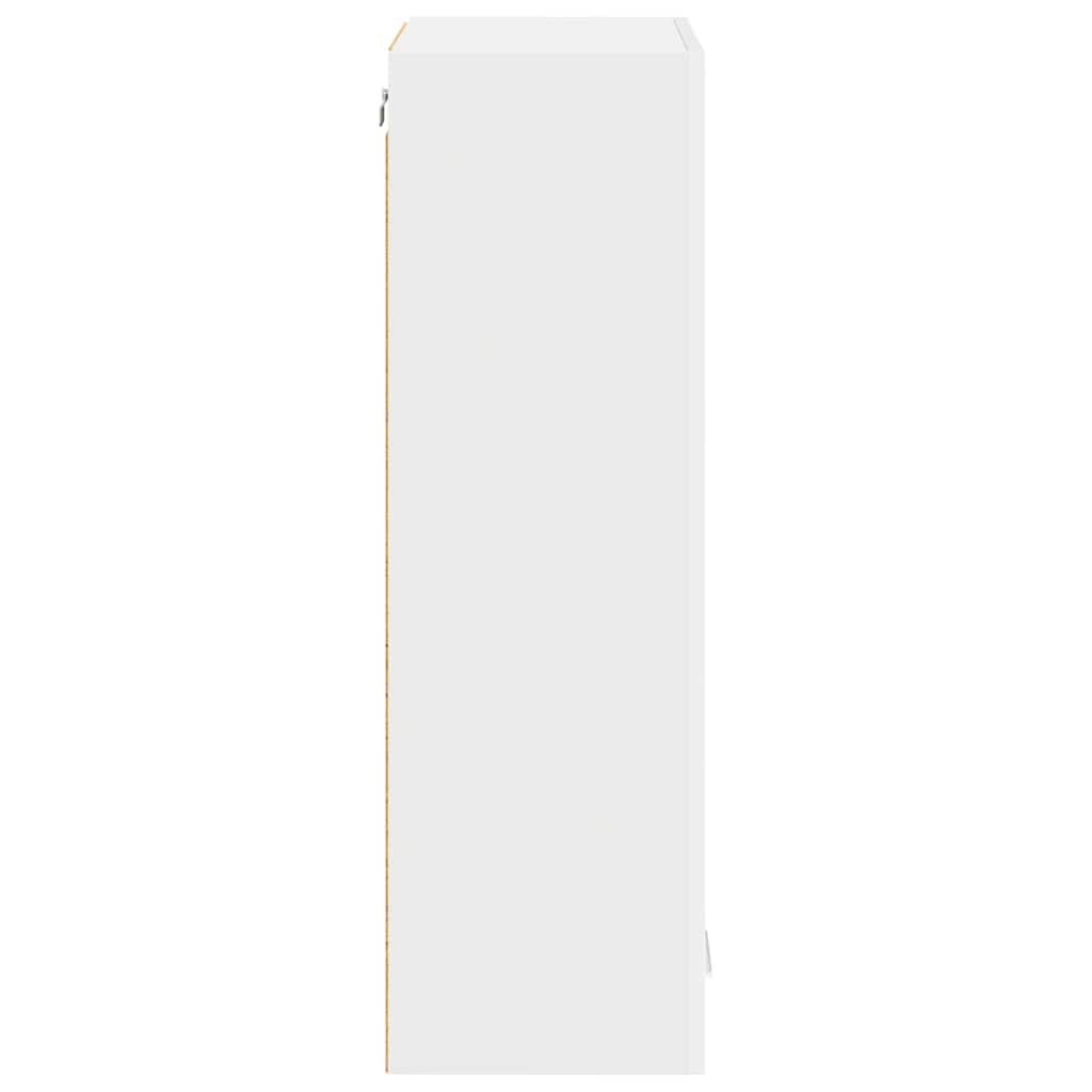 Hangkast met opslag Wit 60 x 31 x 100 cm Bewerkt hout is nu te koop bij PeponiXL, paradijselijk wonen!