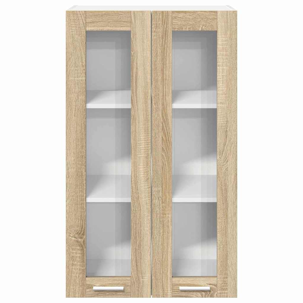 Hangkast met opslag Sonoma Eiken 60 x 31 x 100 cm Bewerkt hout is nu te koop bij PeponiXL, paradijselijk wonen!