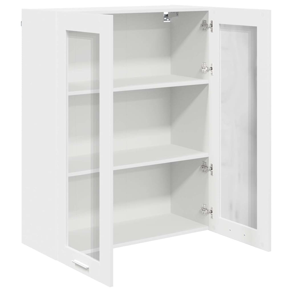 Hangkast met opslag Wit 80 x 31 x 100 cm Bewerkt hout is nu te koop bij PeponiXL, paradijselijk wonen!