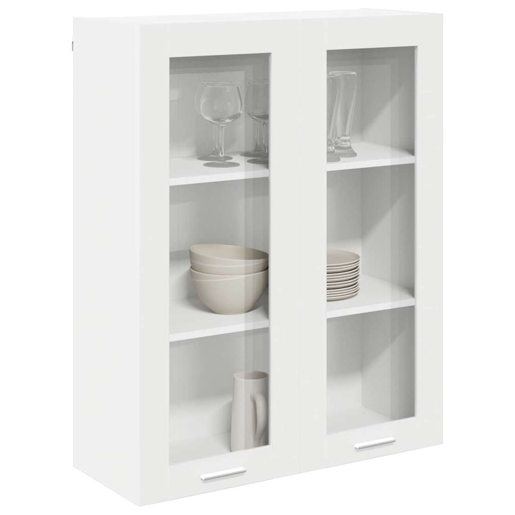 Hangkast met opslag Wit 80 x 31 x 100 cm Bewerkt hout is nu te koop bij PeponiXL, paradijselijk wonen!