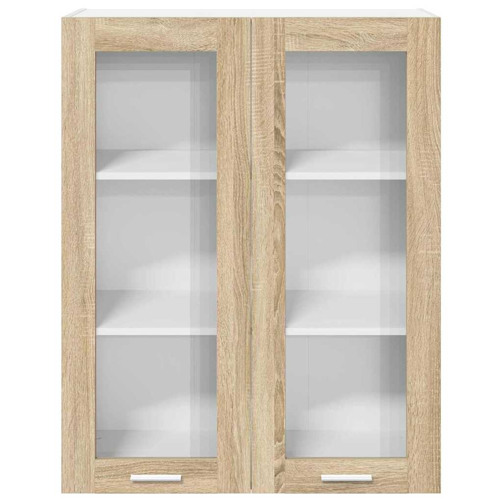 Hangkast met opslag Sonoma Eiken 80 x 31 x 100 cm Bewerkt hout is nu te koop bij PeponiXL, paradijselijk wonen!