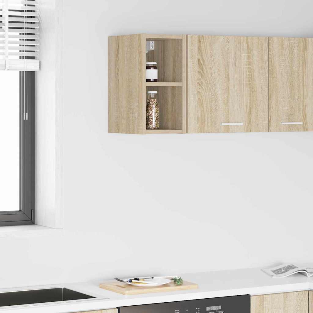 Hangkast met opslag Sonoma Eiken 20 x 29,5 x 40 cm Bewerkt hout is nu te koop bij PeponiXL, paradijselijk wonen!