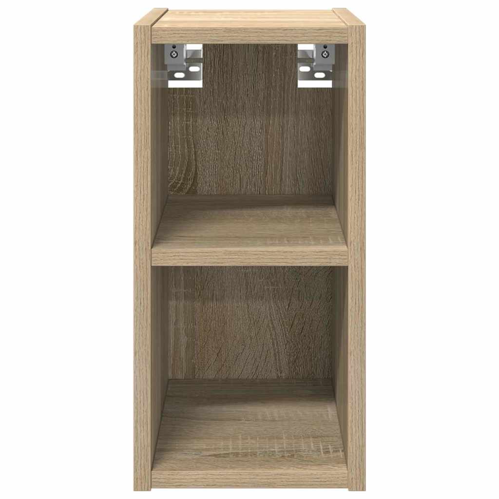 Hangkast met opslag Sonoma Eiken 20 x 29,5 x 40 cm Bewerkt hout is nu te koop bij PeponiXL, paradijselijk wonen!