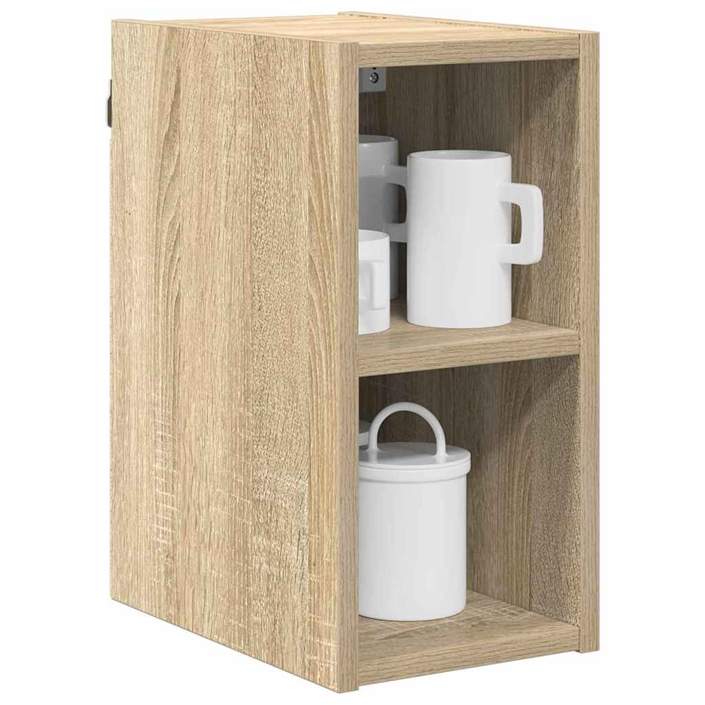 Hangkast met opslag Sonoma Eiken 20 x 29,5 x 40 cm Bewerkt hout is nu te koop bij PeponiXL, paradijselijk wonen!