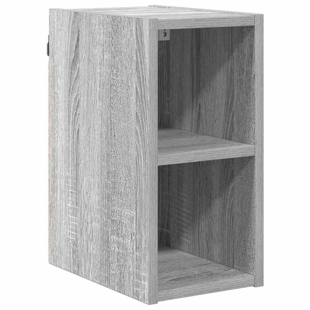 Hangkast met opslag Grijs Sonoma 20 x 29,5 x 40 cm Bewerkt hout is nu te koop bij PeponiXL, paradijselijk wonen!