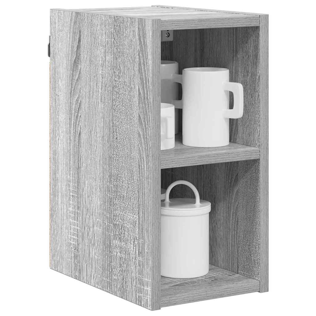 Hangkast met opslag Grijs Sonoma 20 x 29,5 x 40 cm Bewerkt hout is nu te koop bij PeponiXL, paradijselijk wonen!
