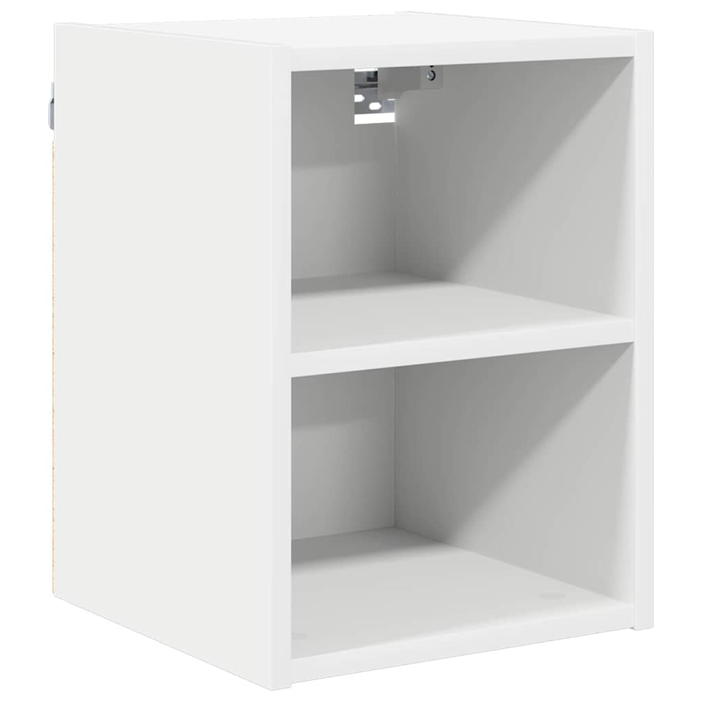 Hangkast met opslag Wit 30 x 29,5 x 40 cm Bewerkt hout is nu te koop bij PeponiXL, paradijselijk wonen!