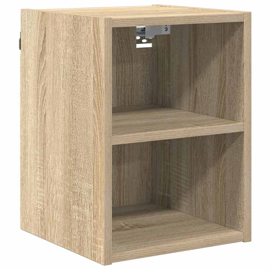 Hangkast met opslag Sonoma Eiken 30 x 29,5 x 40 cm Bewerkt hout is nu te koop bij PeponiXL, paradijselijk wonen!