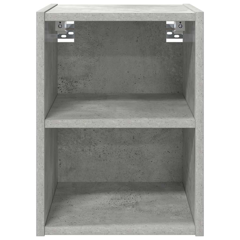 Hangkast met opslag Beton Grijs 30 x 29,5 x 40 cm Bewerkt hout is nu te koop bij PeponiXL, paradijselijk wonen!