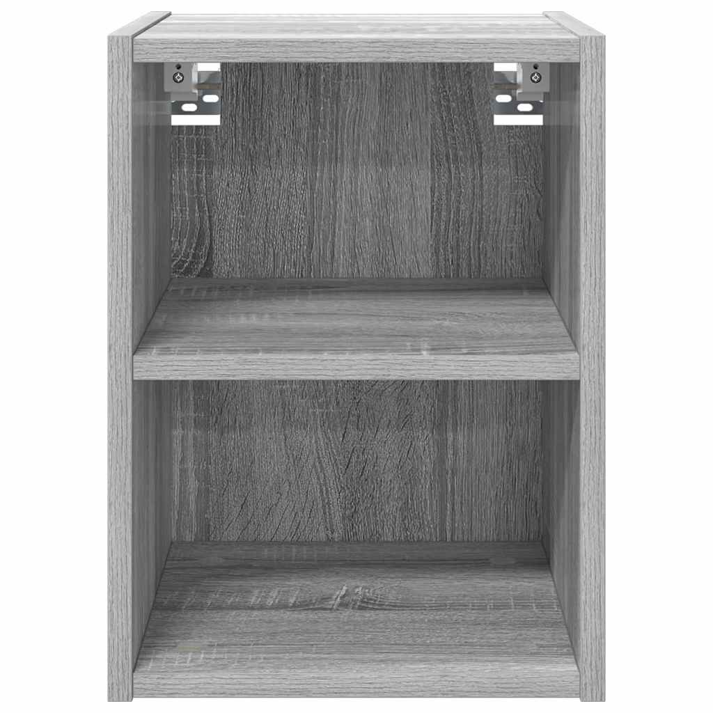 Hangkast met opslag Grijs Sonoma 30 x 29,5 x 40 cm Bewerkt hout is nu te koop bij PeponiXL, paradijselijk wonen!