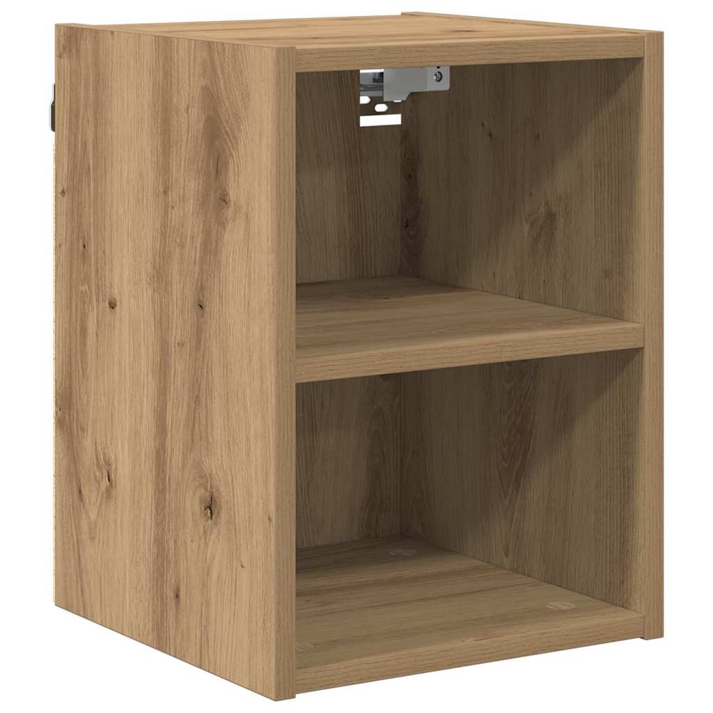 Hangkast Artisan Eiken 30 x 29,5 x 40 cm Bewerkt hout is nu te koop bij PeponiXL, paradijselijk wonen!