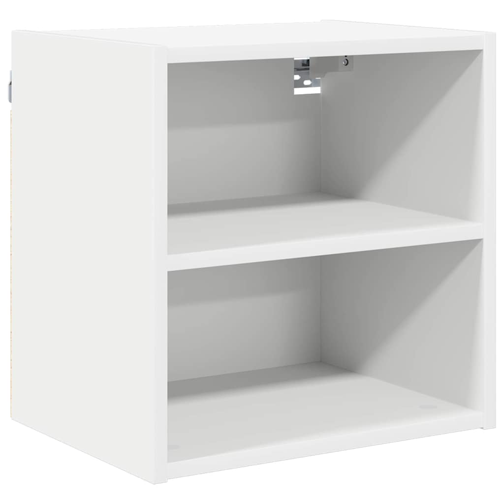 Hangkast met opslag Wit 40 x 29,5 x 40 cm Bewerkt hout is nu te koop bij PeponiXL, paradijselijk wonen!