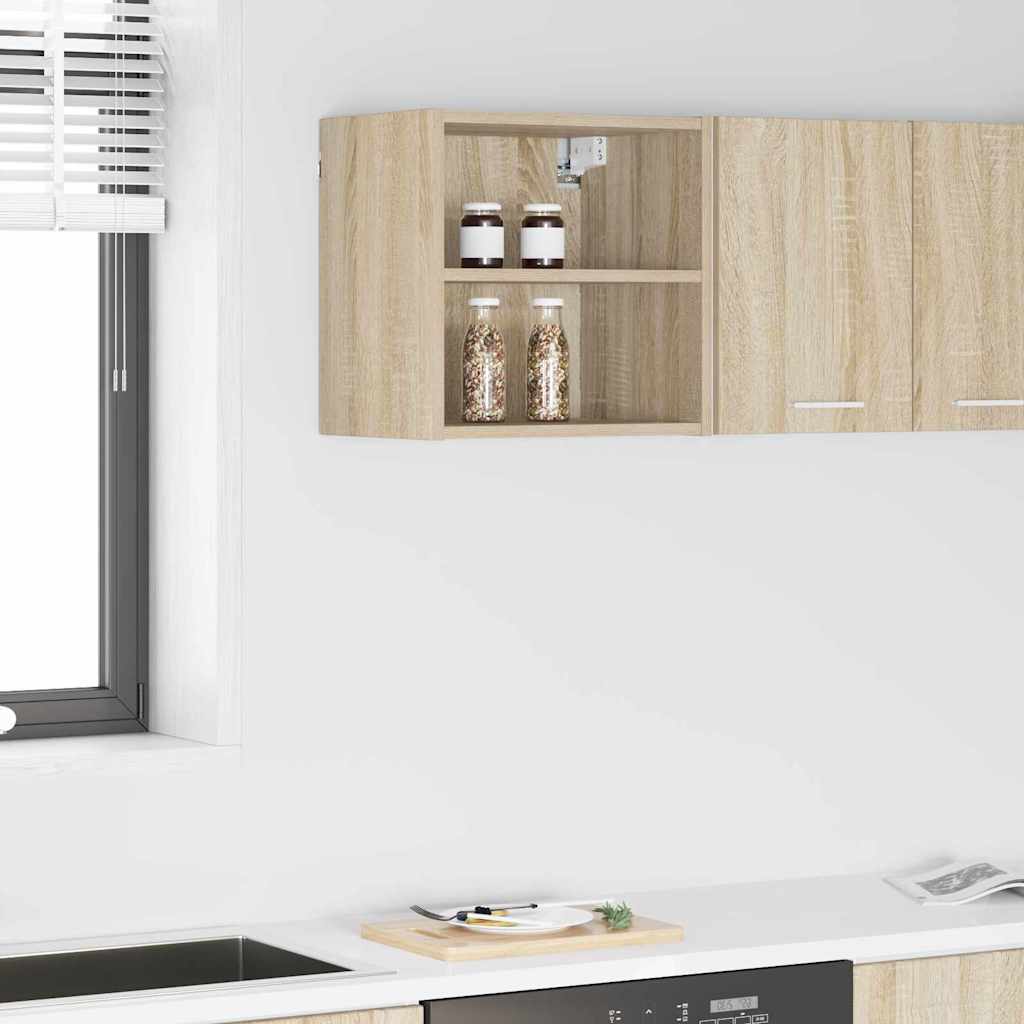 Hangkast met opslag Sonoma Eiken 40 x 29,5 x 40 cm Bewerkt hout is nu te koop bij PeponiXL, paradijselijk wonen!