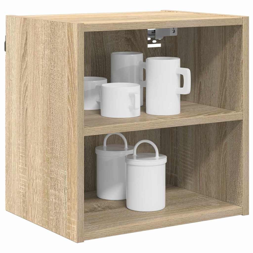 Hangkast met opslag Sonoma Eiken 40 x 29,5 x 40 cm Bewerkt hout is nu te koop bij PeponiXL, paradijselijk wonen!