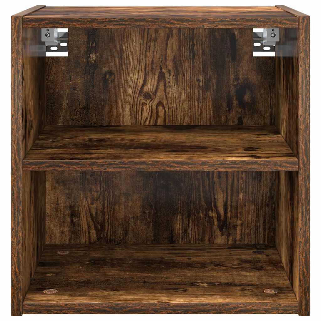 Hangkast Gerookt eiken 40 x 29,5 x 40 cm Bewerkt hout is nu te koop bij PeponiXL, paradijselijk wonen!