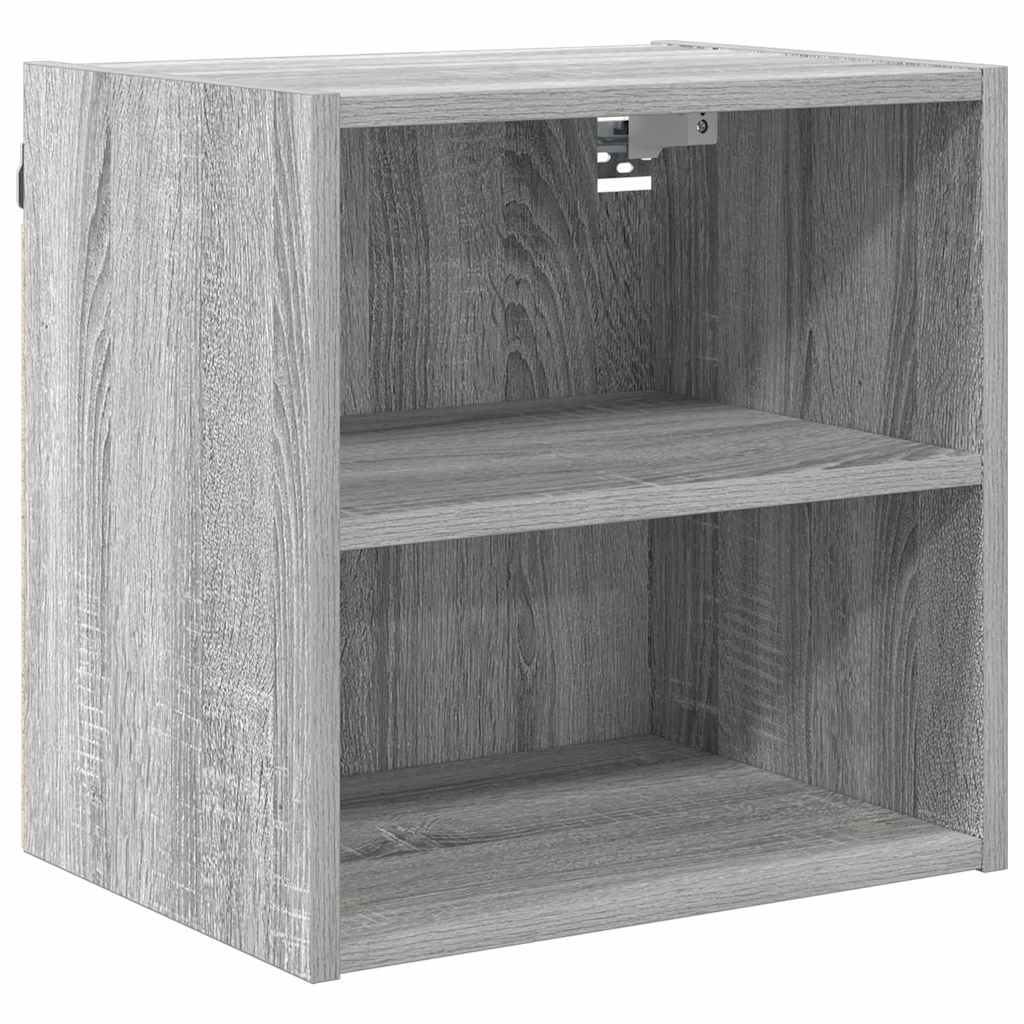 Hangkast met opslag Grijs Sonoma 40 x 29,5 x 40 cm Bewerkt hout is nu te koop bij PeponiXL, paradijselijk wonen!