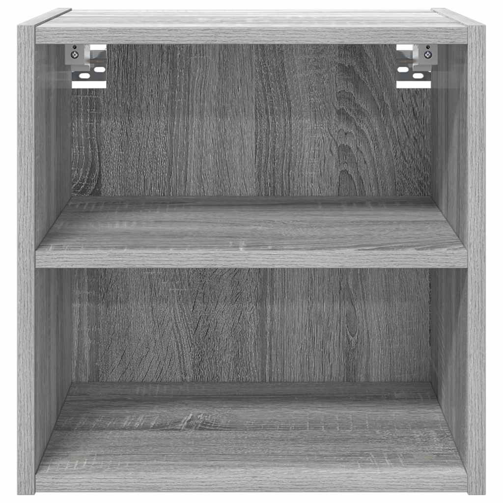 Hangkast met opslag Grijs Sonoma 40 x 29,5 x 40 cm Bewerkt hout is nu te koop bij PeponiXL, paradijselijk wonen!