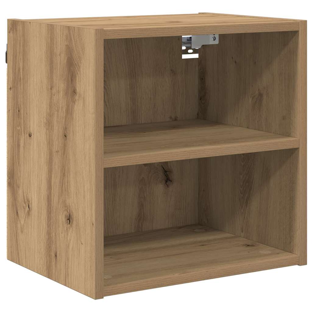 Hangkast Artisan Eiken 40 x 29,5 x 40 cm Bewerkt hout is nu te koop bij PeponiXL, paradijselijk wonen!