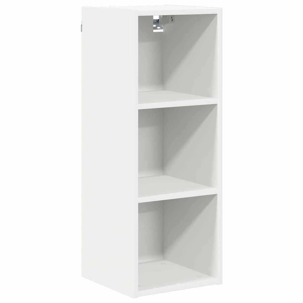 Hangkast met opslag Riga Wit 30 x 29,5 x 80 cm Bewerkt hout is nu te koop bij PeponiXL, paradijselijk wonen!