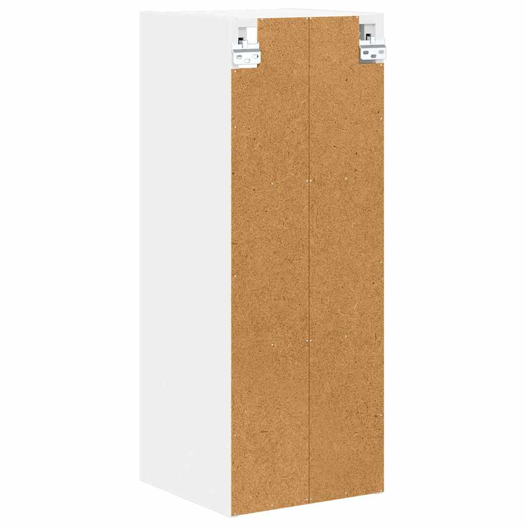 Hangkast met opslag Riga Wit 30 x 29,5 x 80 cm Bewerkt hout is nu te koop bij PeponiXL, paradijselijk wonen!