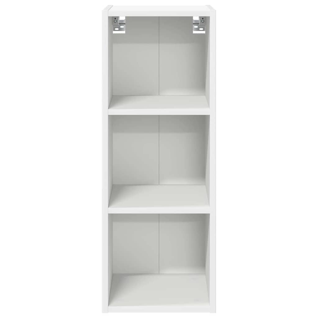 Hangkast met opslag Riga Wit 30 x 29,5 x 80 cm Bewerkt hout is nu te koop bij PeponiXL, paradijselijk wonen!