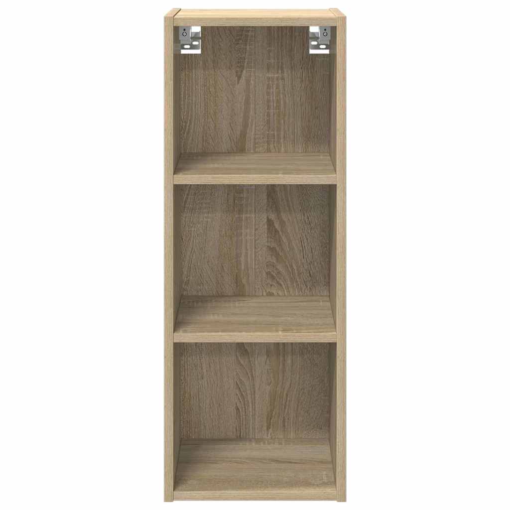Hangkast met opslag Sonoma Eiken 30 x 29,5 x 80 cm Bewerkt hout is nu te koop bij PeponiXL, paradijselijk wonen!