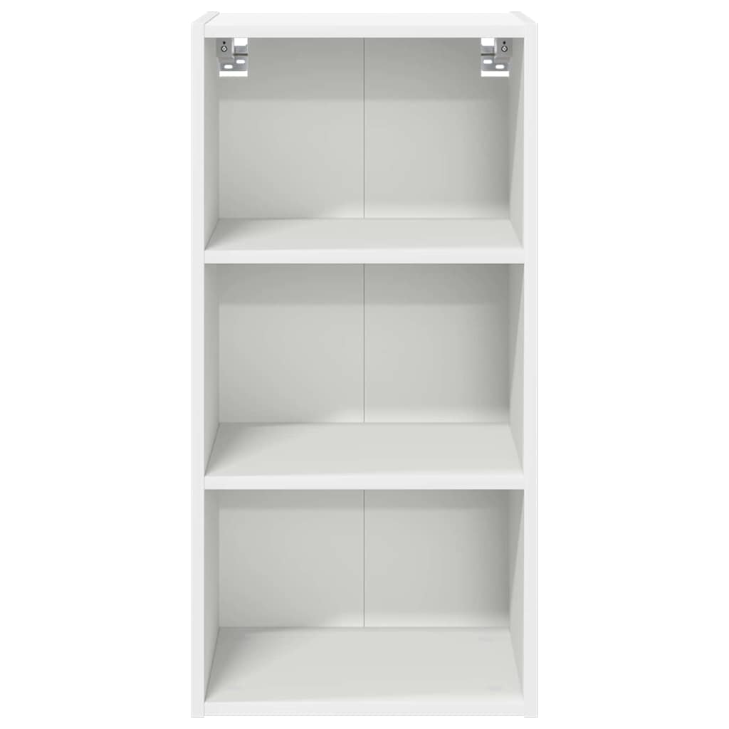 Hangkast met opslag Wit 40 x 29,5 x 80 cm Bewerkt hout is nu te koop bij PeponiXL, paradijselijk wonen!