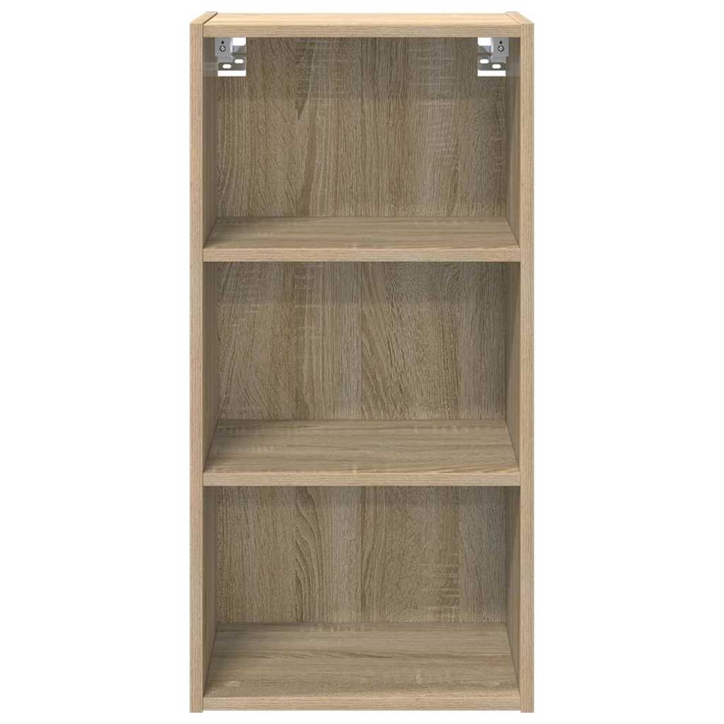 Hangkast met opslag Sonoma Eiken 40 x 29,5 x 80 cm Bewerkt hout is nu te koop bij PeponiXL, paradijselijk wonen!
