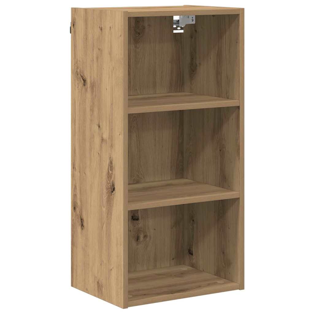 Hangkast Artisan Eiken 40 x 29,5 x 80 cm Bewerkt hout is nu te koop bij PeponiXL, paradijselijk wonen!