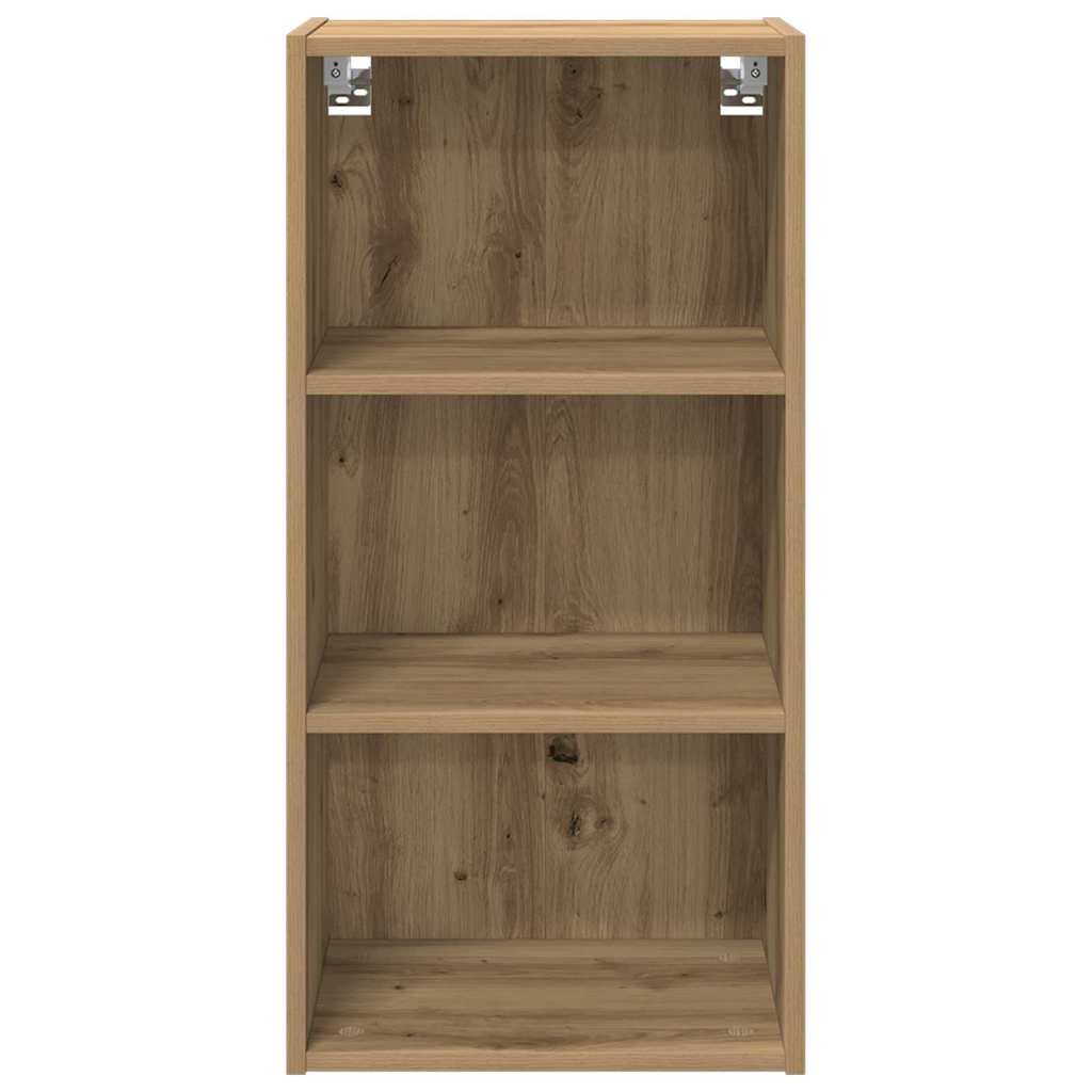 Hangkast Artisan Eiken 40 x 29,5 x 80 cm Bewerkt hout is nu te koop bij PeponiXL, paradijselijk wonen!