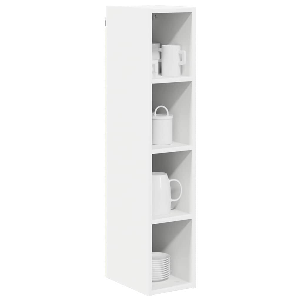 Hangkast met opslag Wit 20 x 29,5 x 100 cm Bewerkt hout is nu te koop bij PeponiXL, paradijselijk wonen!