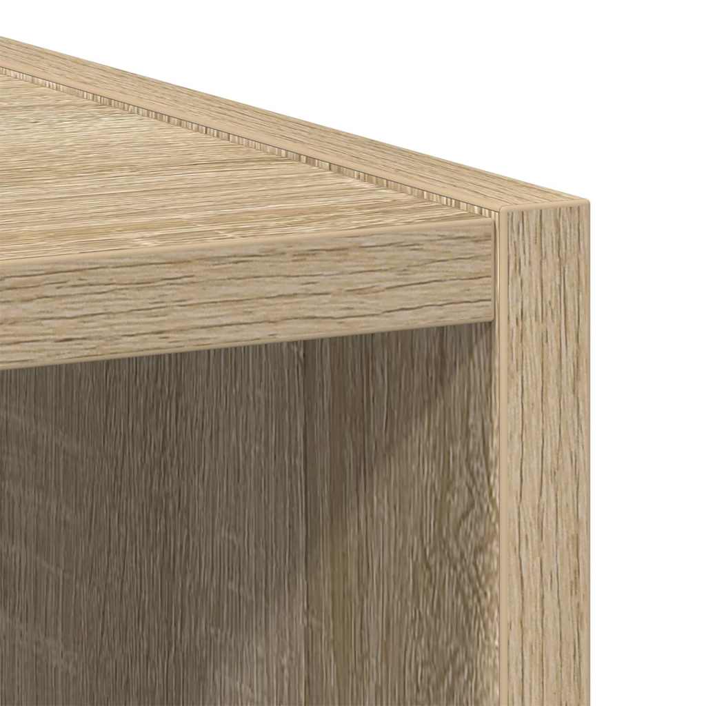 Hangkast Sonoma Eiken 30 x 29,5 x 100 cm Bewerkt hout is nu te koop bij PeponiXL, paradijselijk wonen!