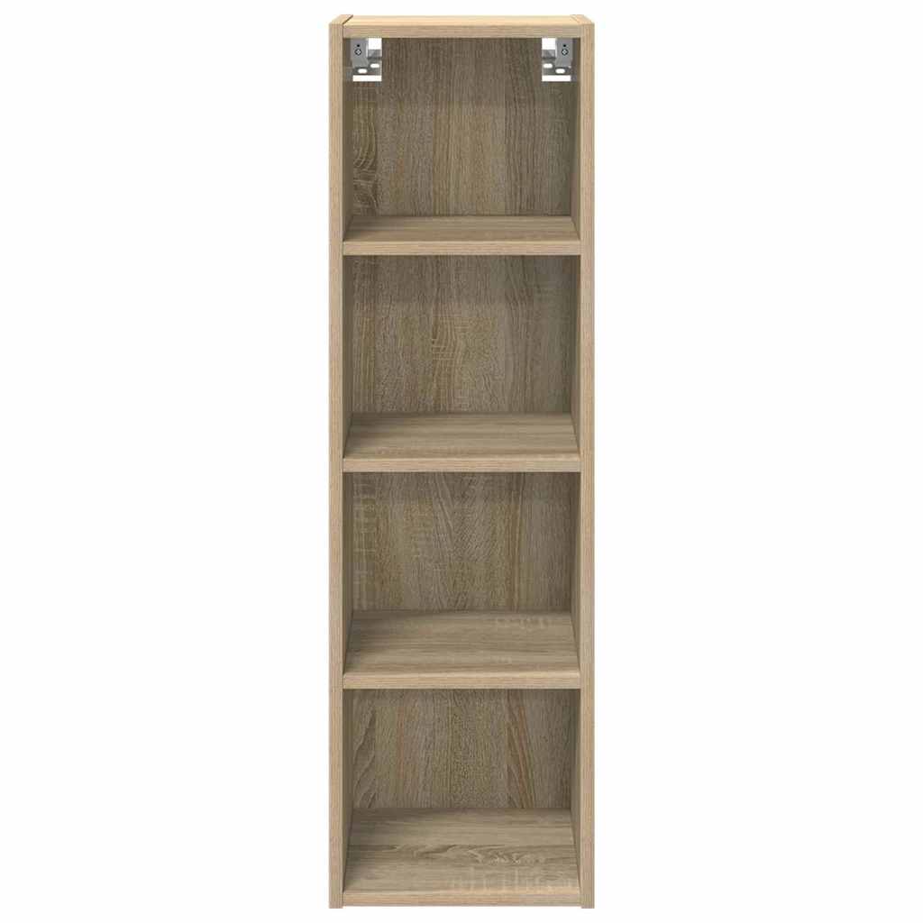 Hangkast Sonoma Eiken 30 x 29,5 x 100 cm Bewerkt hout is nu te koop bij PeponiXL, paradijselijk wonen!