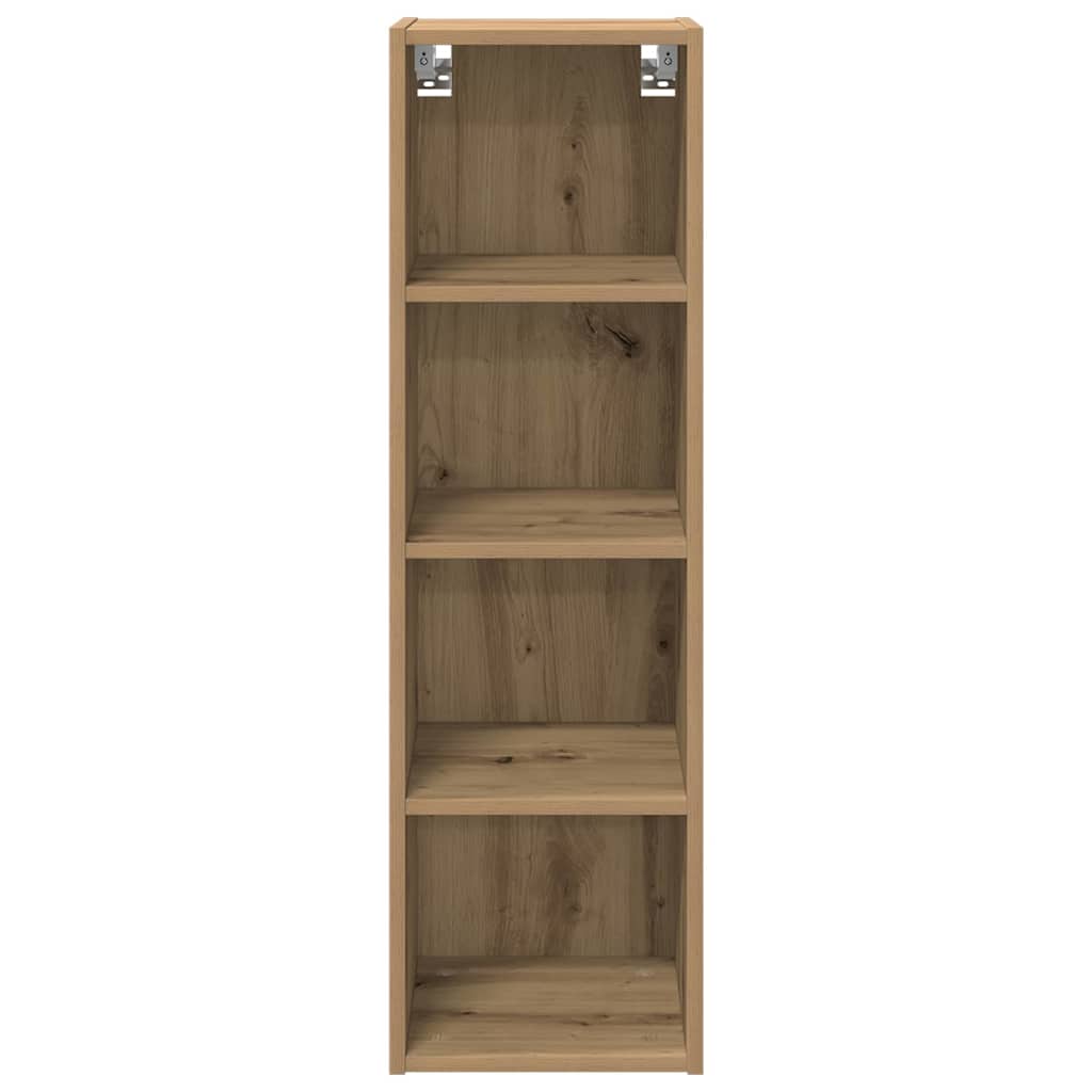 Hangkast Artisan Eiken 30 x 29,5 x 100 cm Bewerkt hout is nu te koop bij PeponiXL, paradijselijk wonen!