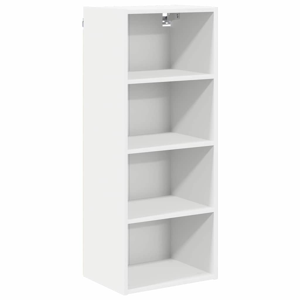 Hangkast met opslag Wit 40 x 29,5 x 100 cm Bewerkt hout is nu te koop bij PeponiXL, paradijselijk wonen!