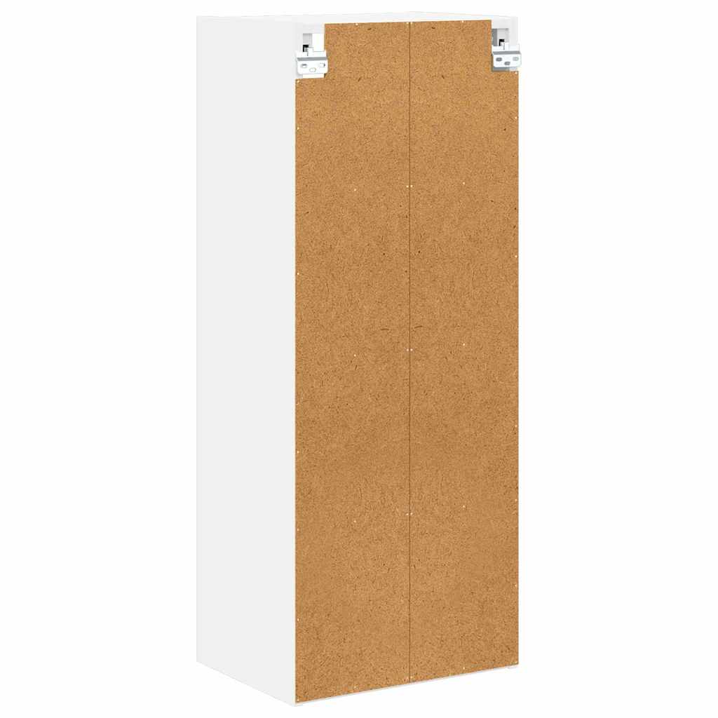 Hangkast met opslag Wit 40 x 29,5 x 100 cm Bewerkt hout is nu te koop bij PeponiXL, paradijselijk wonen!