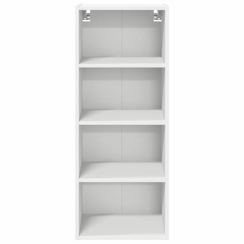 Hangkast met opslag Wit 40 x 29,5 x 100 cm Bewerkt hout is nu te koop bij PeponiXL, paradijselijk wonen!