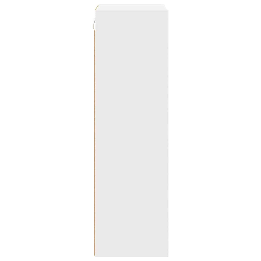 Hangkast met opslag Wit 40 x 29,5 x 100 cm Bewerkt hout is nu te koop bij PeponiXL, paradijselijk wonen!