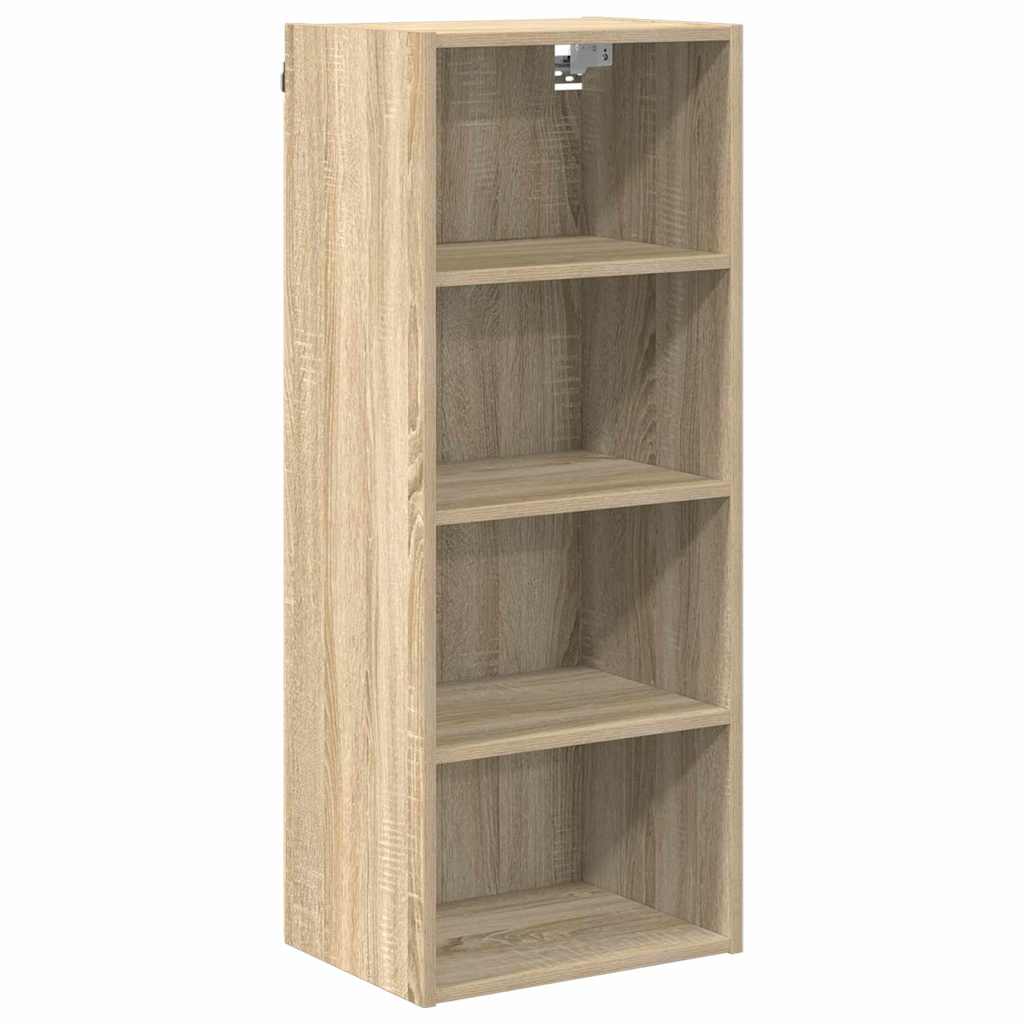 Hangkast Sonoma Eiken 40 x 29,5 x 100 cm Bewerkt hout is nu te koop bij PeponiXL, paradijselijk wonen!