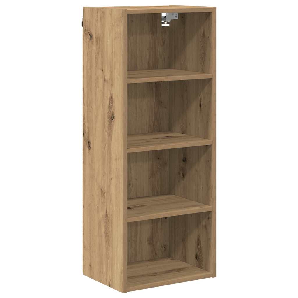 Hangkast Artisan Eiken 40 x 29,5 x 100 cm Bewerkt hout is nu te koop bij PeponiXL, paradijselijk wonen!